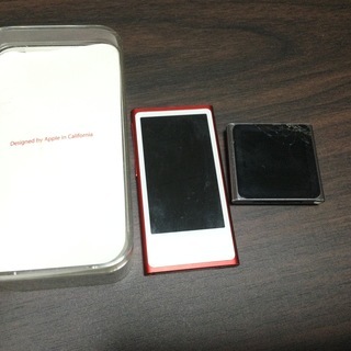 iPod nano ジャンク　赤色のみ