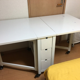 【美品】IKEA NORDEN ゲートレッグテーブル バタフライテーブル IKEA Norden ゲートレッグテーブル バーチ