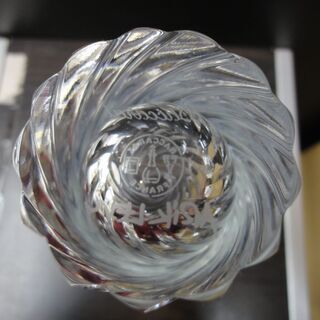 Baccarat/バカラ ARLKLEVYデザイン グラス花瓶 高さ22センチ【ユーズドユーズ名古屋天白店】 J503