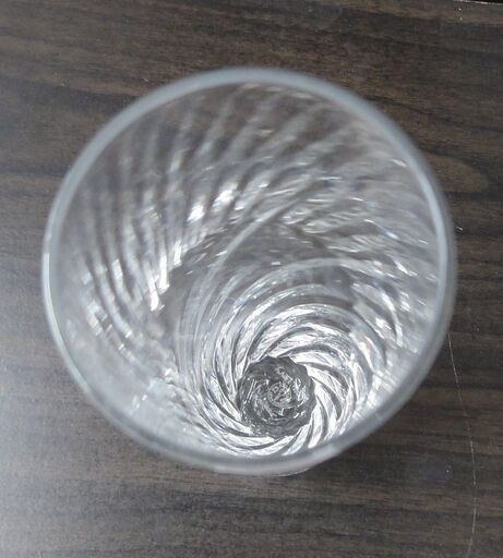 Baccarat/バカラ ARLKLEVYデザイン グラス花瓶 高さ22センチ【ユーズド