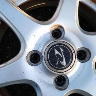 タイヤは未使用 スタッドレス ブリザックVRX 軽自動車用タイヤ付きホイール　4本　155/65 R14　ムーブにはいていました