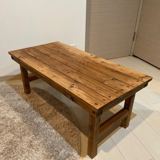テーブル　ローテーブル　90×45×37