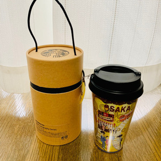 【3/24まで】スタバ　大阪限定タンブラー　未使用新品　箱付き