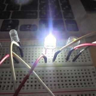 LED 8mm 帽子型 (工作に!)