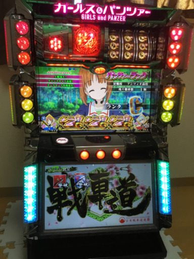 パチスロ　オリンピア　ガールズ\u0026パンツァー　実機