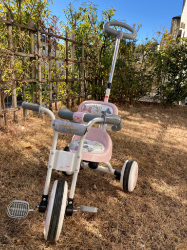 トイザらス限定 ディズニートライクピュア 三輪車 ピンク Kaya 京王堀之内のキッズ用品 その他 の中古あげます 譲ります ジモティーで不用品の処分