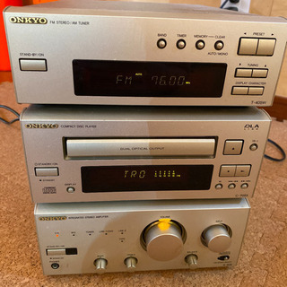 Onkyo inter 205 コンポ アンプ CD チューナー cervezartesana.es