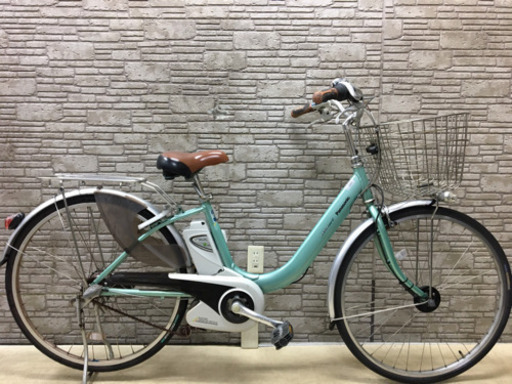 年末SALE  東京23区配達無料　新基準 Panasonic パナソニック ビビライトU 5Ah リチウム 電動自転車☆中古☆26