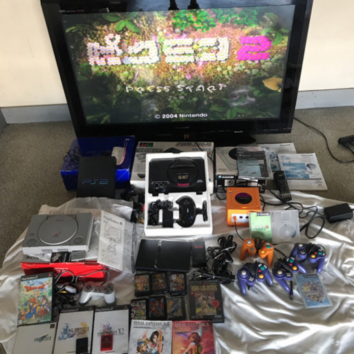 メガドライブ 無し　テレビ、ゲームまとめて