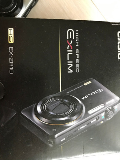 CASIO デジタルカメラ EXILIM EX-ZR10 ブラック EX-ZR10BK( 未使用品