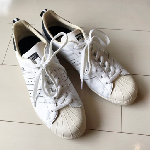 adidas アディダス　スニーカー　LUKER ルーカー　白　27.5cm