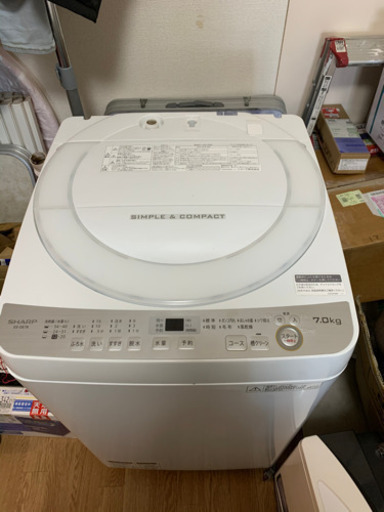 【取引中】シャープ7Kg洗濯機