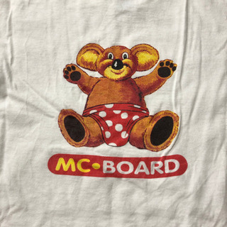 Tシャツ 白 MC･BOARD