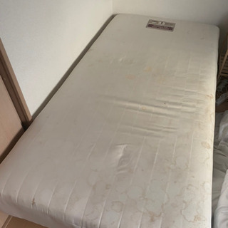 【ネット決済】ニトリ 脚付きマットレス シングルベッド
