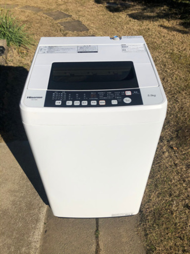 値下げ　2019年全自動洗濯機5.5k