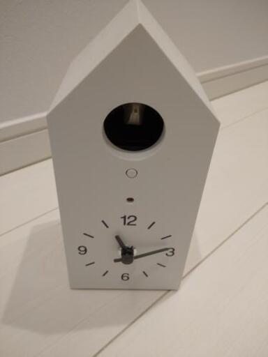 無印良品 鳩時計 ホワイト Oku 三軒茶屋の時計 置時計 の中古あげます 譲ります ジモティーで不用品の処分