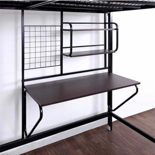 引き取り限定大阪他近隣県ニトリ　ロフトベッド(アルルN BK/DBR) ニトリ ロフトベッド(アルルN BK/DBR) - 通販 | 家具と