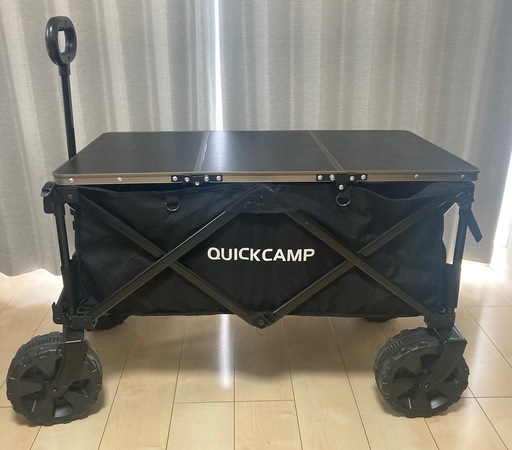 クイックキャンプ　キャリーワゴン＆ワゴンテーブル　超人気商品