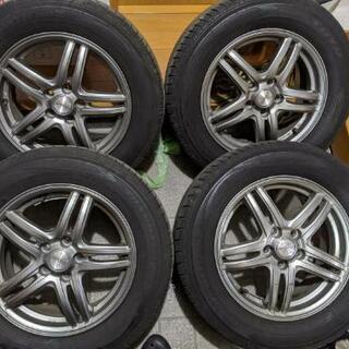 受け渡し者決定)タイヤホイール4本 ヴォクシー、ノア、プリウスなど