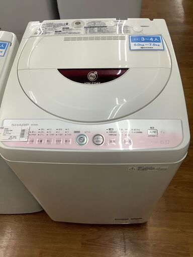 SHARP　シャープ　全自動洗濯機　ES-GE60L　2012年製【トレファク川越店】