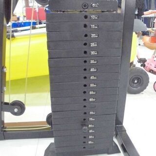 健康器具 FIGHTINGROAD フィットネスマシン DXホームジム 幅105x奥行