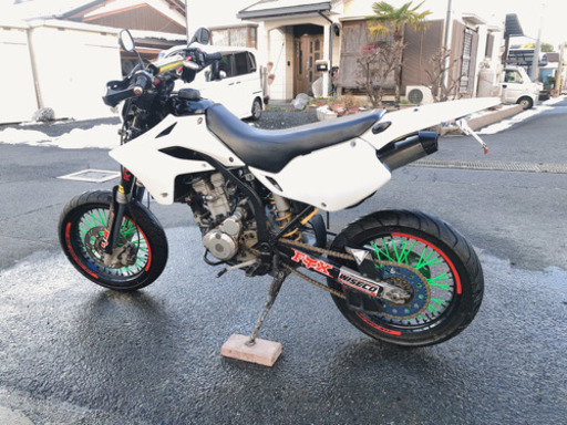 KAWASAKI Dトラッカー(LX250E )モタード カスタム・美車
