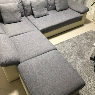 決まりました 引き取り限定 ソファー 受渡し決まりました】ニトリ 3人 