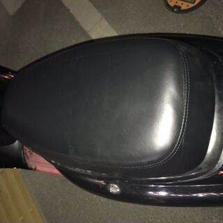 実働ですが少し整備してください AF24 ジョルノ 黒 シート新品