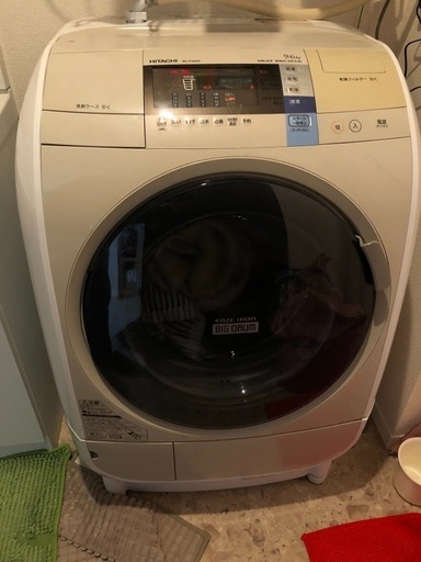 【決まりました！】日立ドラム式洗濯乾燥機　2014年製　BD-V3600L