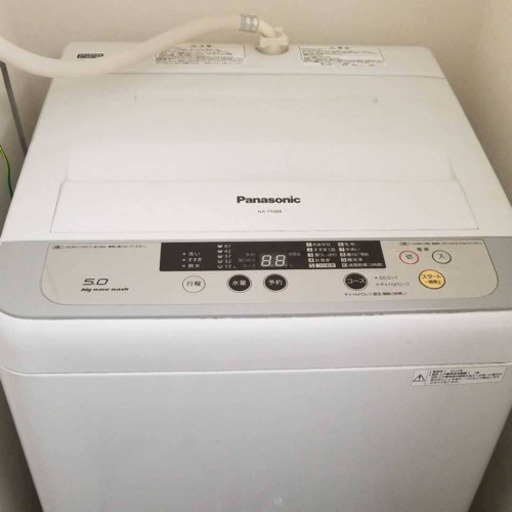 洗濯機 パナソニック ５キロ