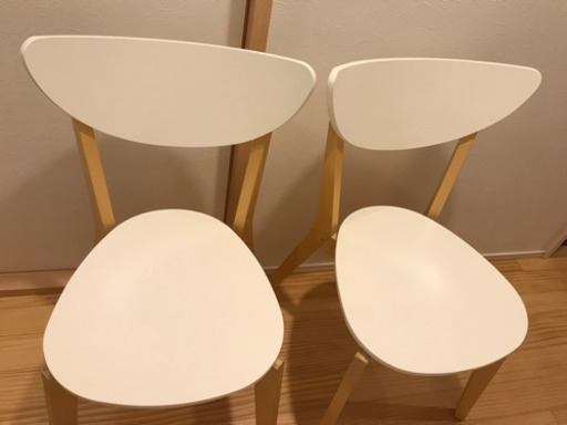 IKEA ダイニングチェア 2脚セット NORDMYRA ノールドミーラ　イケア