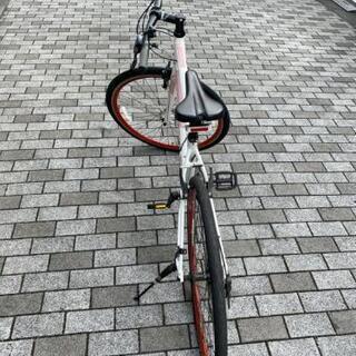 クロスバイク　自転車　scott alloy 6061　24段変速　サイドスタンド付き