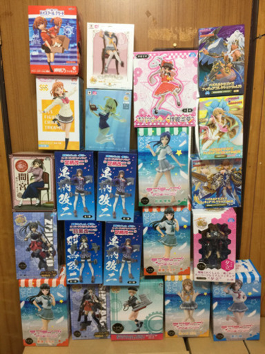 ラブライブ、艦これフィギュアセット( 22個 )