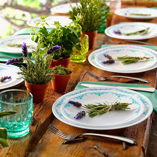 未開封】 Corelle ガーデンレース 食器 16ピース セット コレール 皿