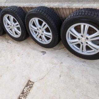 スタッドレスタイヤ、ホイール付き　４本