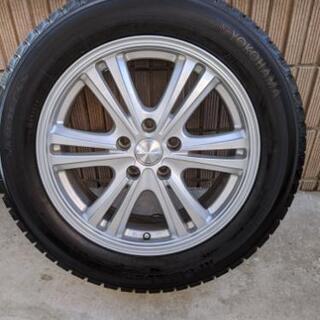 スタッドレスタイヤ、ホイール付き　４本