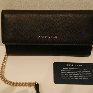 コールハーン COLEHAAN ウォレット チェーン付き ミニショルダー【未