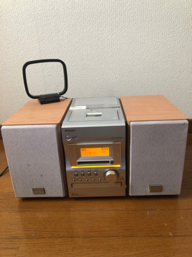 ソニーSONY netMD CMT-M333NT CD Tape