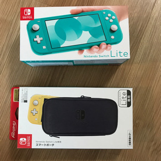 新品　値下げ　任天堂Switchライト　　スマートポーチセット　...