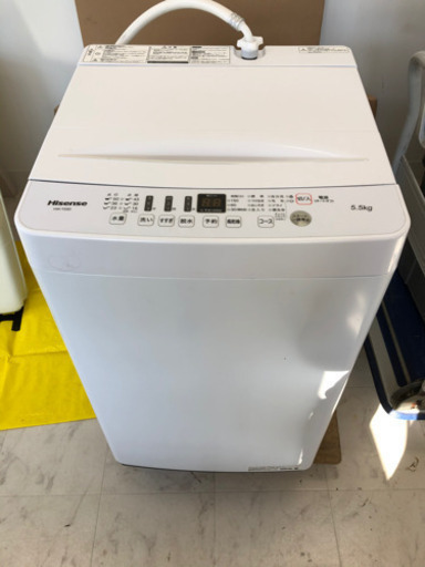 Hisense 全自動洗濯機　HW-T55D ハイセンス 美品