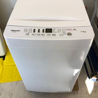 Hisense 全自動洗濯機　HW-T55D ハイセンス 美品