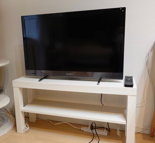SONY 32型液晶TV｜IKEAのTV台・ChromeCast付き！