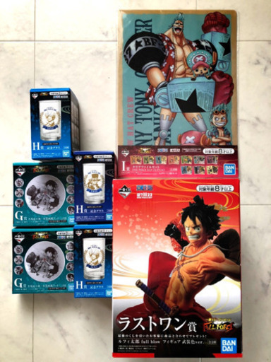 ワンピース一番くじ C賞ゾロ ラストワン賞ルフィフィギュアセット King 西２８丁目のおもちゃの中古あげます 譲ります ジモティーで不用品の処分