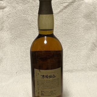 商談中】古酒 サントリー ピュアモルトウイスキー 木桶仕込 1981年 未開栓