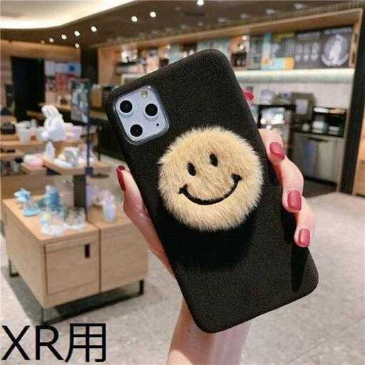 新品 Iphonexr ブラック スマホケース ふわふわニコちゃんケース Mt 池袋のその他の中古あげます 譲ります ジモティーで不用品の処分