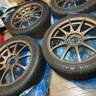 RAYS レイズ CE28NF 鍛造 FORGED　17インチ 7.5J +50 PCD 100 5H ホイール 4本