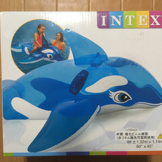 ☆INTEX リルホエールライドオン☆