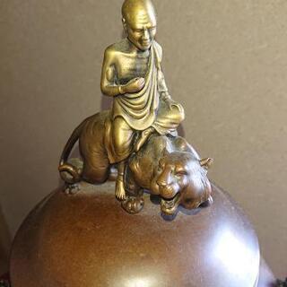 骨董品 銅壺 詳細不明
