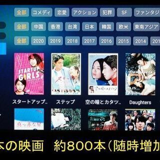 アンドロイド TV-BOX UBOX UPRO UNBLOCK(安博科技）インターネットテレビ