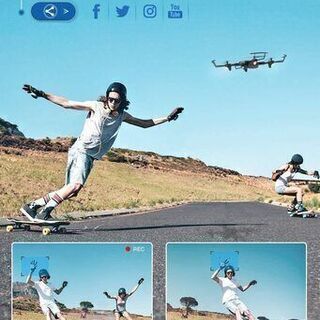 【新品】SNAPTAINドローン GPS搭載 2K 110°広角HDカメラ付き バッテリー2個付き 26分飛行時間 200g未満 折り畳み式 フォローミーモード リターンモード FPVリアルタイム伝送 2.4GHz ヘッドレスモード モード1/2転換可能 国内認証済みSP500②